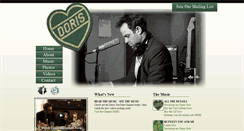 Desktop Screenshot of dorismusic.net